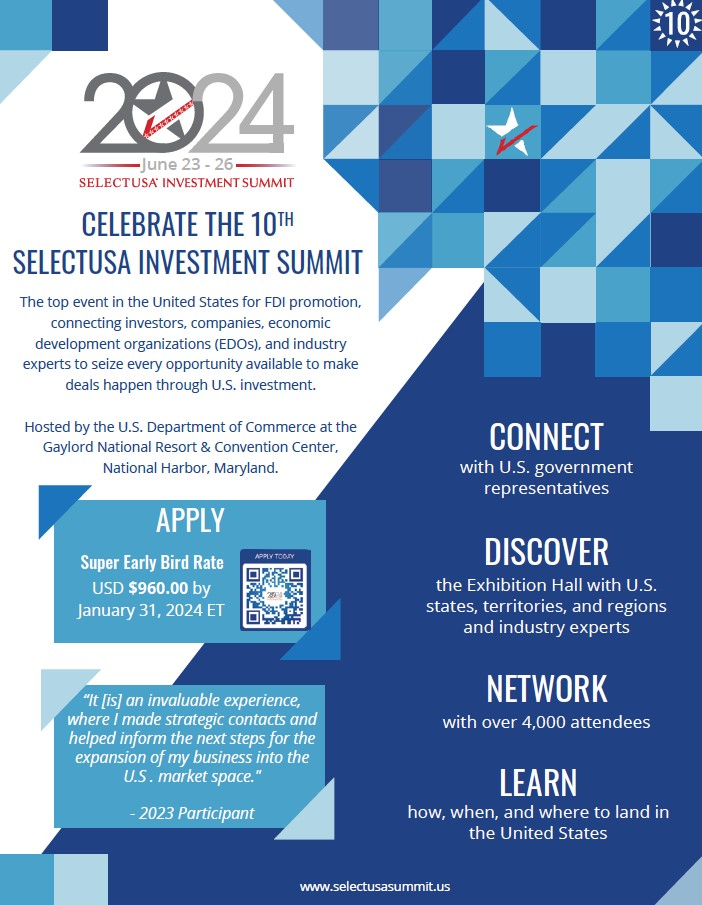 DBWC Community EventThe 2024 SelectUSA Investment Summit